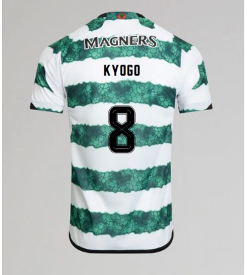 Celtic Kyogo Furuhashi #8 Hjemmebanetrøje 2023-24 Kort ærmer